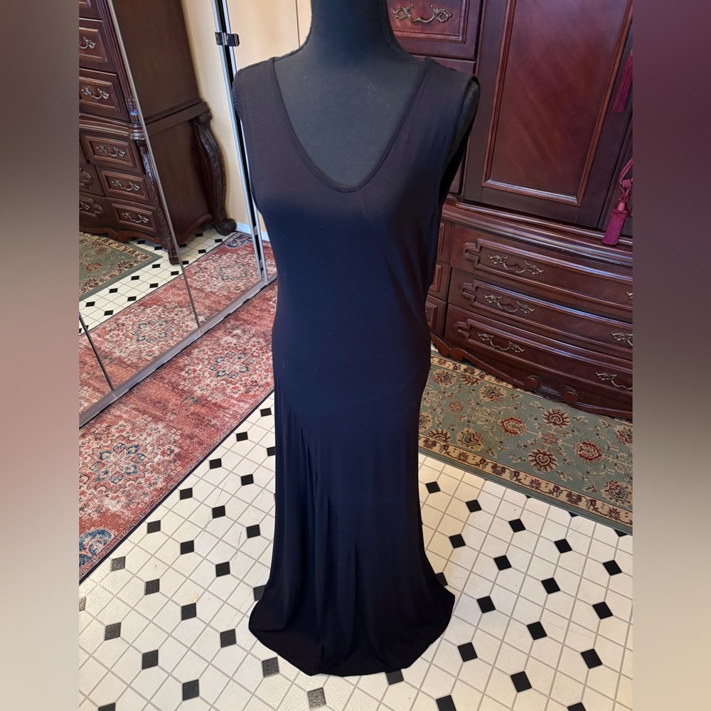 Black, maxi dress